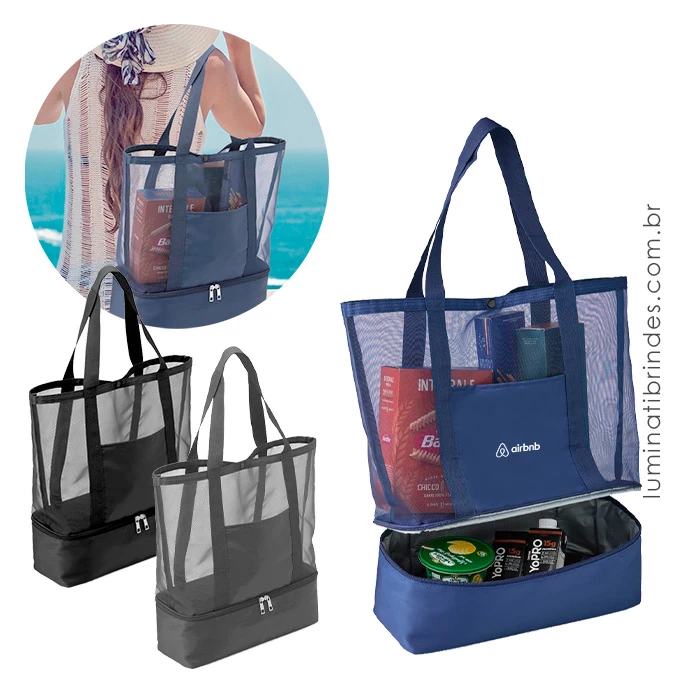 Sacola e Bolsa Térmica Double Tote