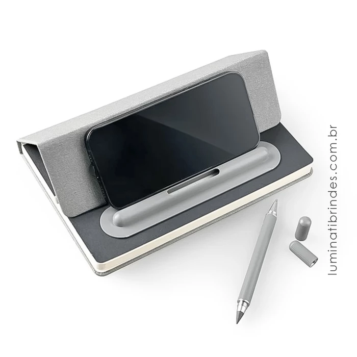 Caderno Script Holder com Caneta