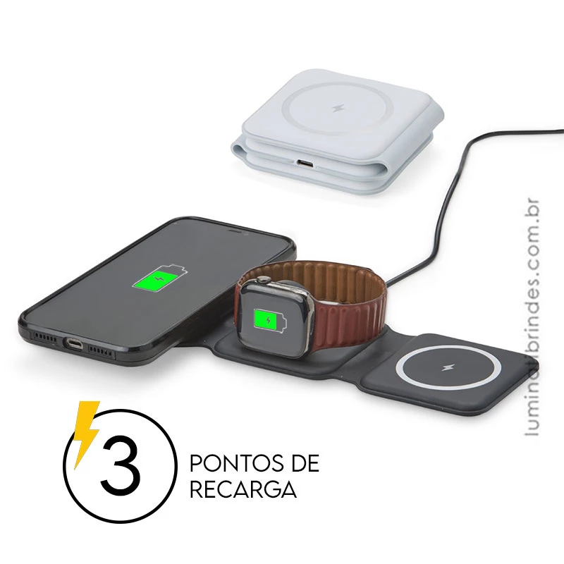 Carregador Next Indução 3 em 1