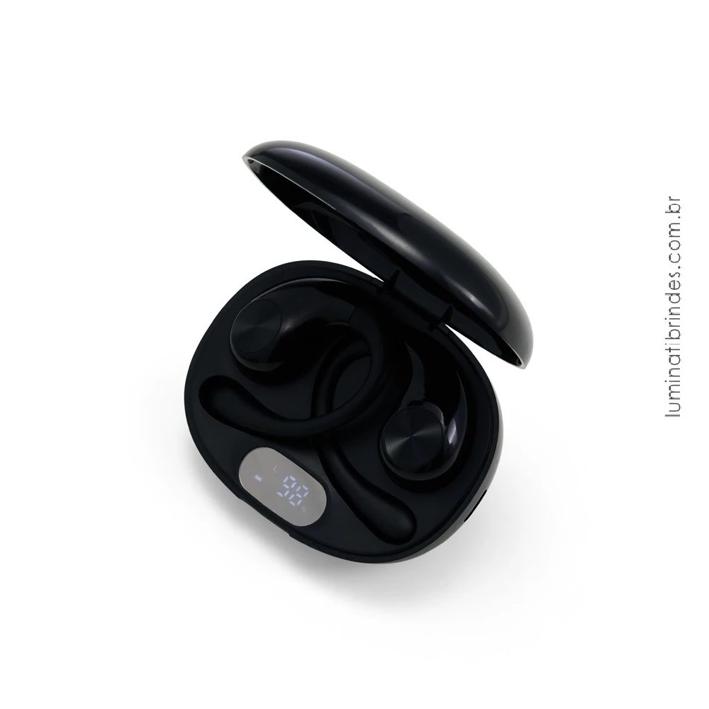 Fone de Ouvido Esportivo com Case USB-C