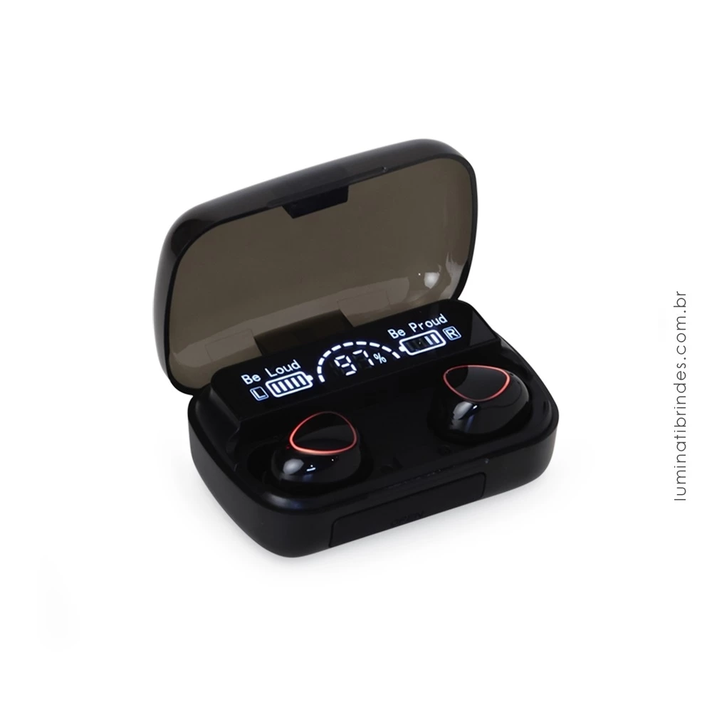 Fone de Ouvido Touch com Case Carregador