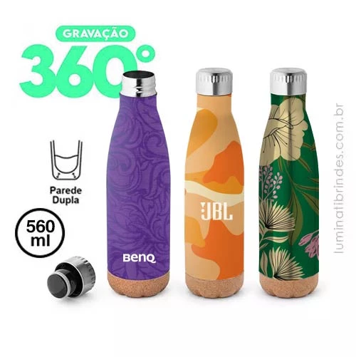 Garrafa Color Prisma Print Therm