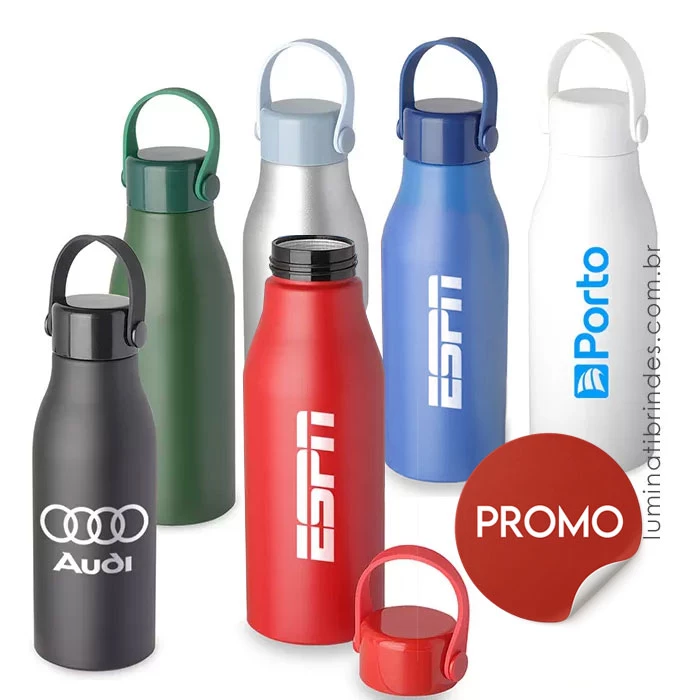 Garrafa Oslo Alumínio Personalizada