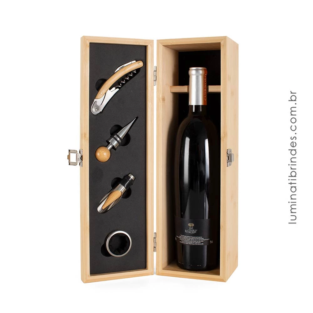 Kit Bordeaux Box Bambu