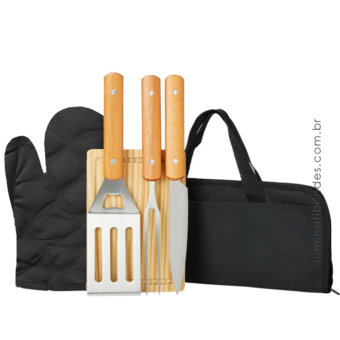 Kit para Churrasco BBQ Masc