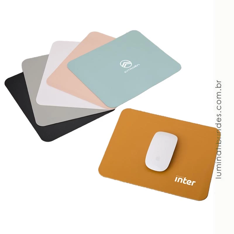 Mouse Pad Leather Bright